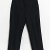 Margaret Howell Midi Waist Crop Flannel Trousers