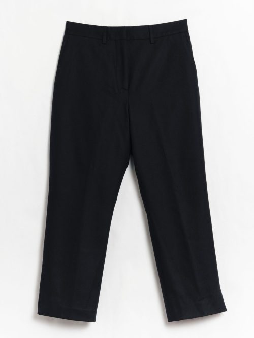 Margaret Howell Midi Waist Crop Flannel Trousers