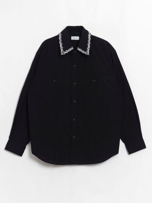 Lemaire Embroidered Collar Shirt