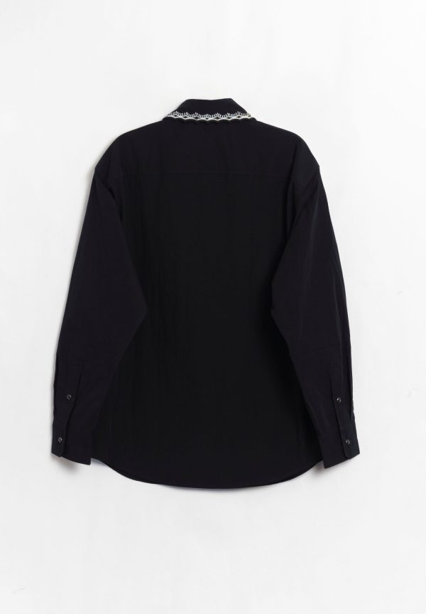 Lemaire Embroidered Collar Shirt