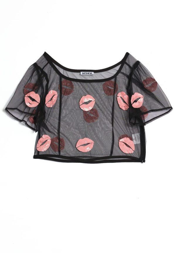 Batsheva Short Sleeve Dirndl Top