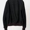 Rick Owens Black Flight Classic Bomber Jacket, view 3