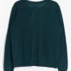 Paychi Guh Worsted Cashmere L/S Crew - Pine Green, view 2
