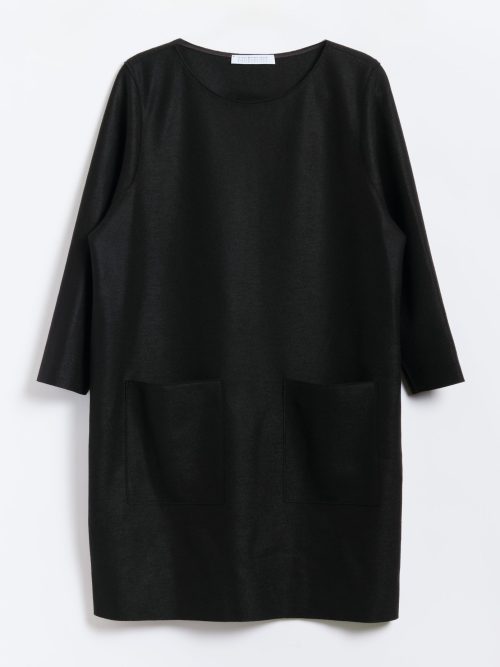Harris Wharf London Geometric Dress with Pockets