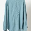 Massimo Alba Kos Collarless Button-Up