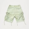 NemeN Puf _ Multipocket Parachute Short - Pale Olive, view 3