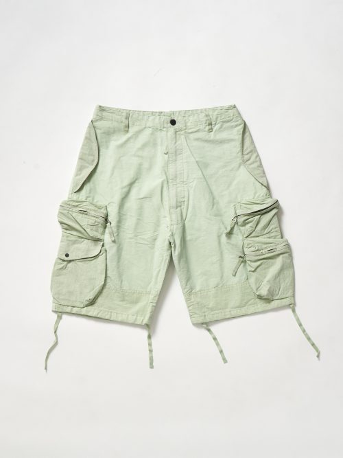 NemeN Puf _ Multipocket Parachute Short - Pale Olive