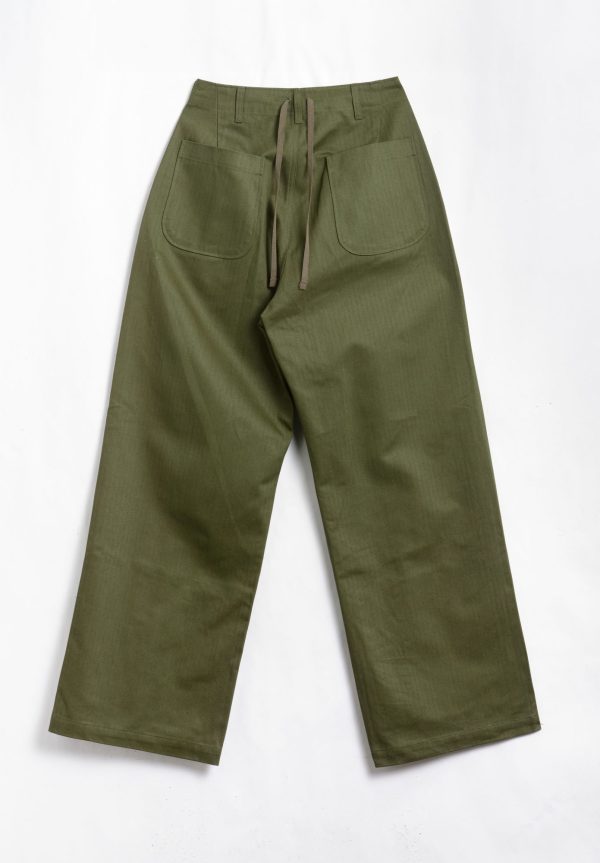 Engineered Garments Sailor Pant- Olive, view 2