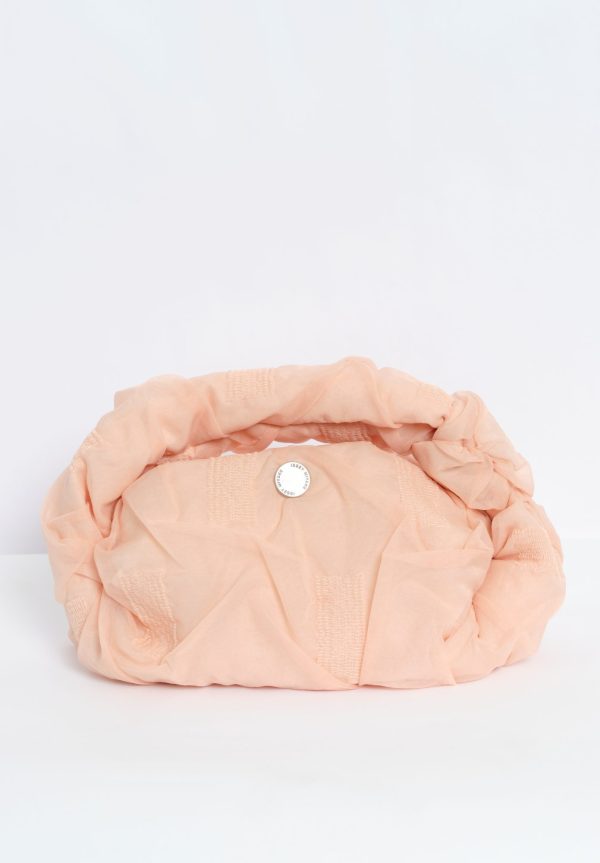 Issey Miyake Bao Bao Square Crumped Purse- Pink