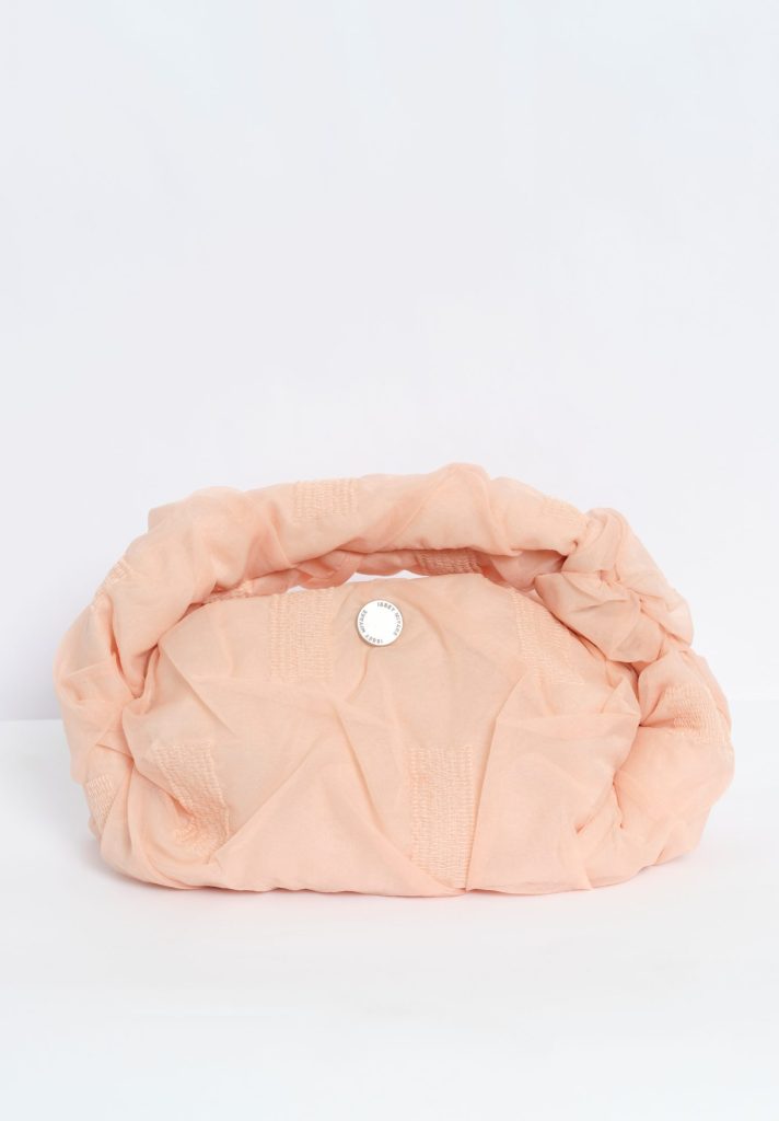 Issey Miyake Bao Bao Square Crumped Purse- Pink