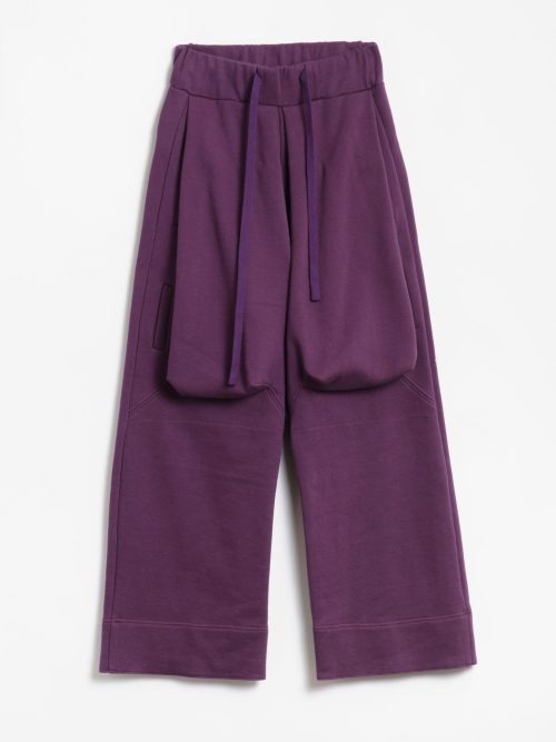 Mai Gidah Drawstring Joggers with Extended Cargo-Style Knee Pockets