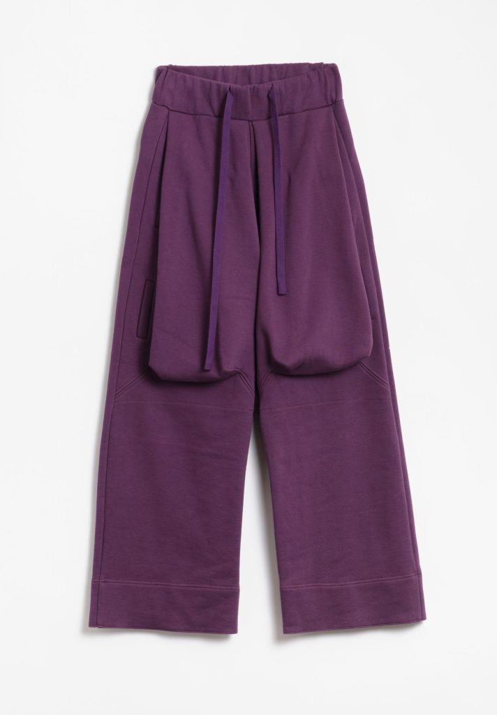 Mai Gidah Drawstring Joggers with Extended Cargo-Style Knee Pockets