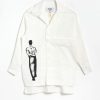 Mai Gidah White Shirt with Autoportrait