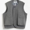 Mai Gidah Sleeveless Jacket with Extruding Pockets