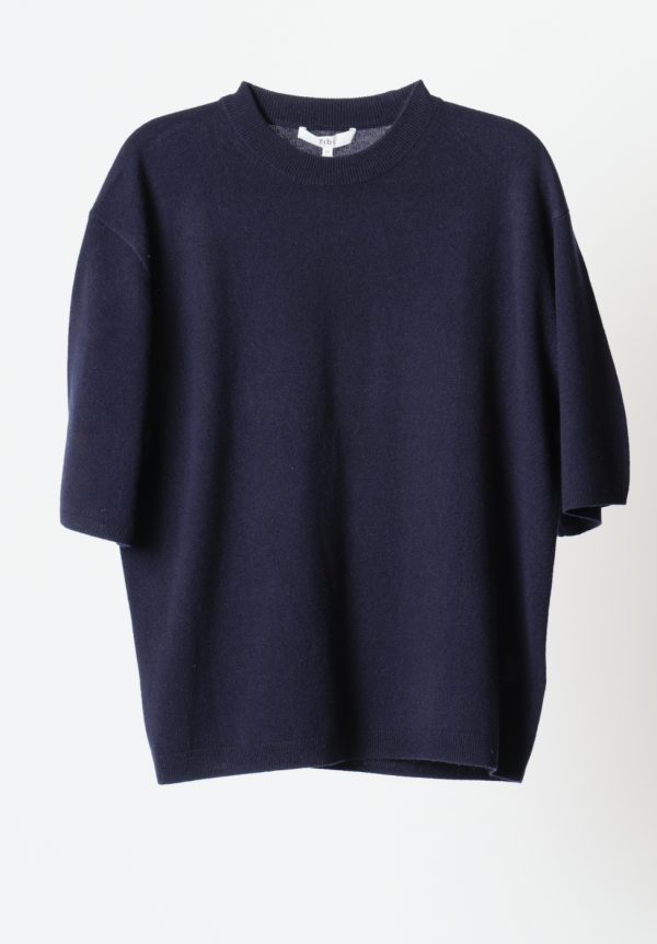 Tibi Washable Cashmere Oversize Easy T