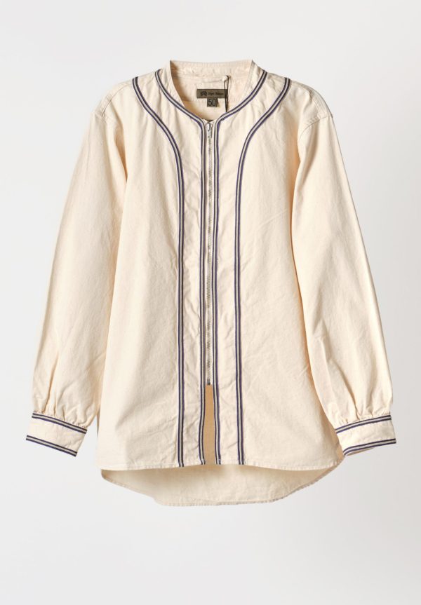 Nigel Cabourn Baseball Shirt LS, view 2