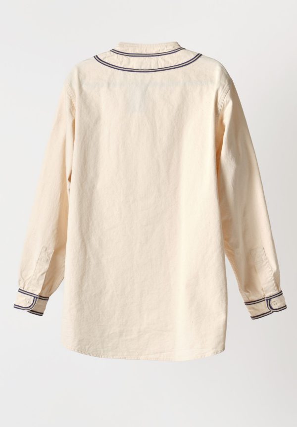 Nigel Cabourn Baseball Shirt LS, view 3