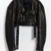 Rick Owens Micro Biker Jacket