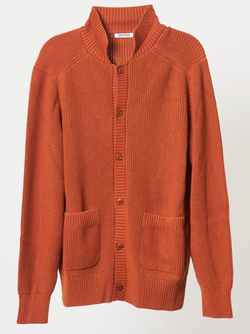 3Sixteen Cotton Collared Cardigan