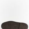 Lemaire Men's Piped Crepe Slippers - Dark Brown