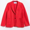 Harris Wharf London Stand Up Collar Blazer