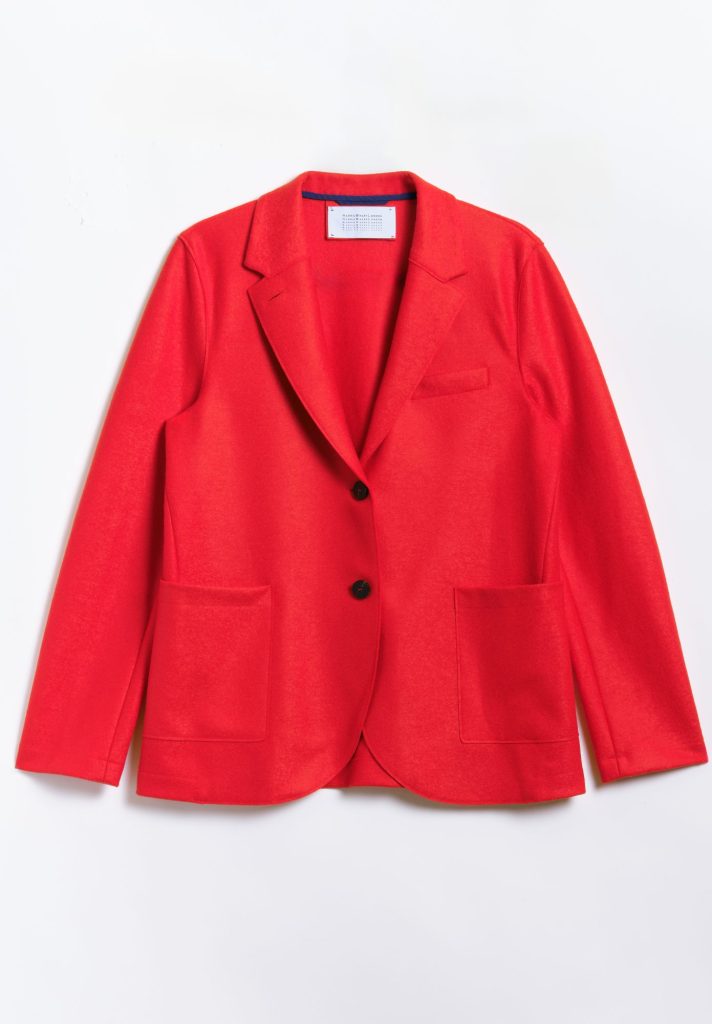 Harris Wharf London Stand Up Collar Blazer