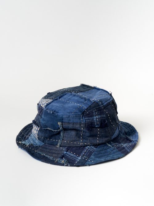 Kuon Boro Bucket Hat