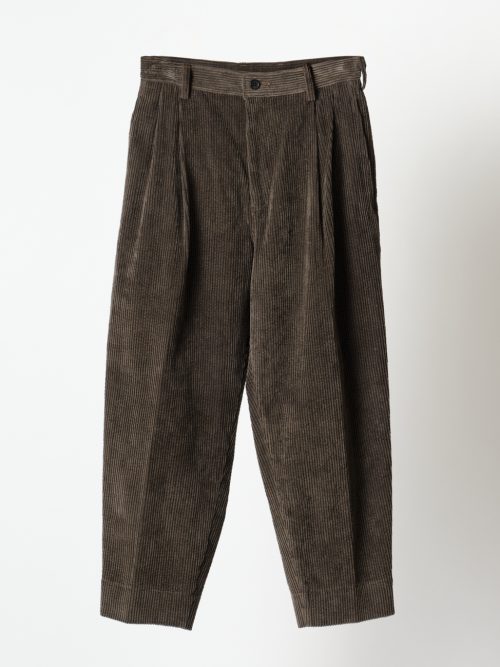 Kuon Fanage Curdoroy Tapered Trousers