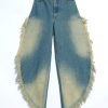 Ksenia Schneider Wide Jeans with Rust Wash