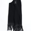 Ksenia Schnaider Denim Dress with Fringe, view 2