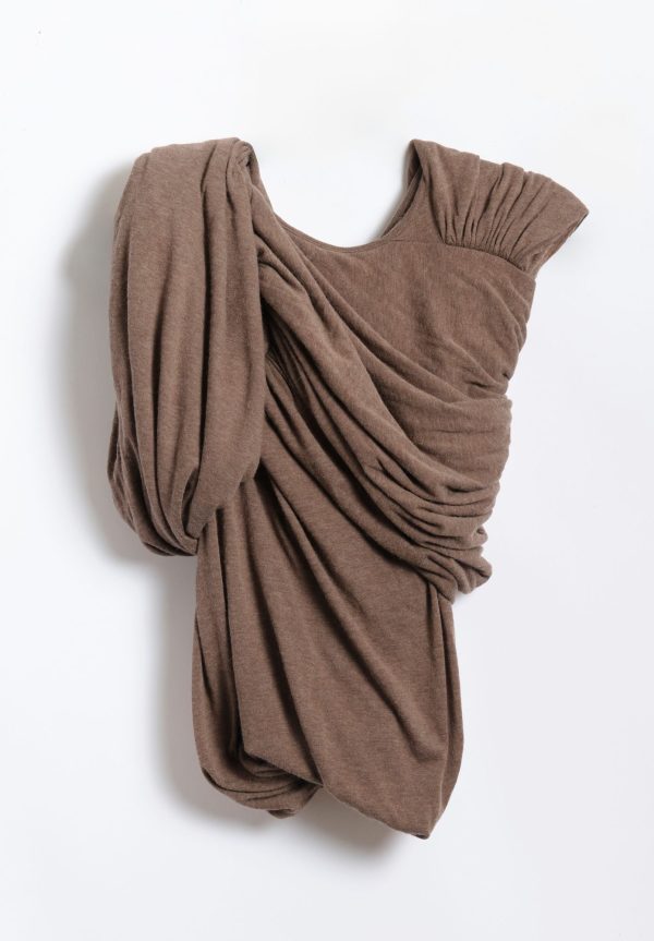 Rick Owens Harness T - Fawn Rainino Jersey, view 2