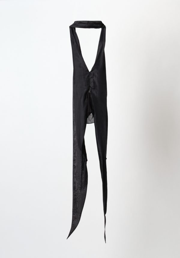 Rick Owens Wishbone Halter T - Black