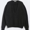 Lemaire Deep V Neck Jumper
