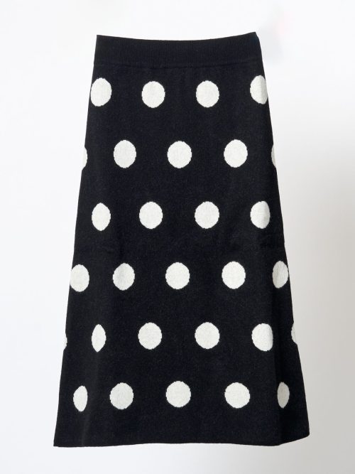 Batsheva Bow Jacquard Skirt