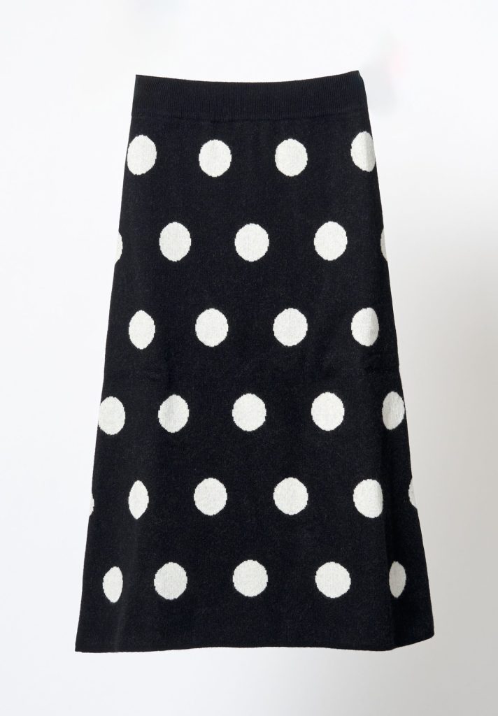 Batsheva Bow Jacquard Skirt