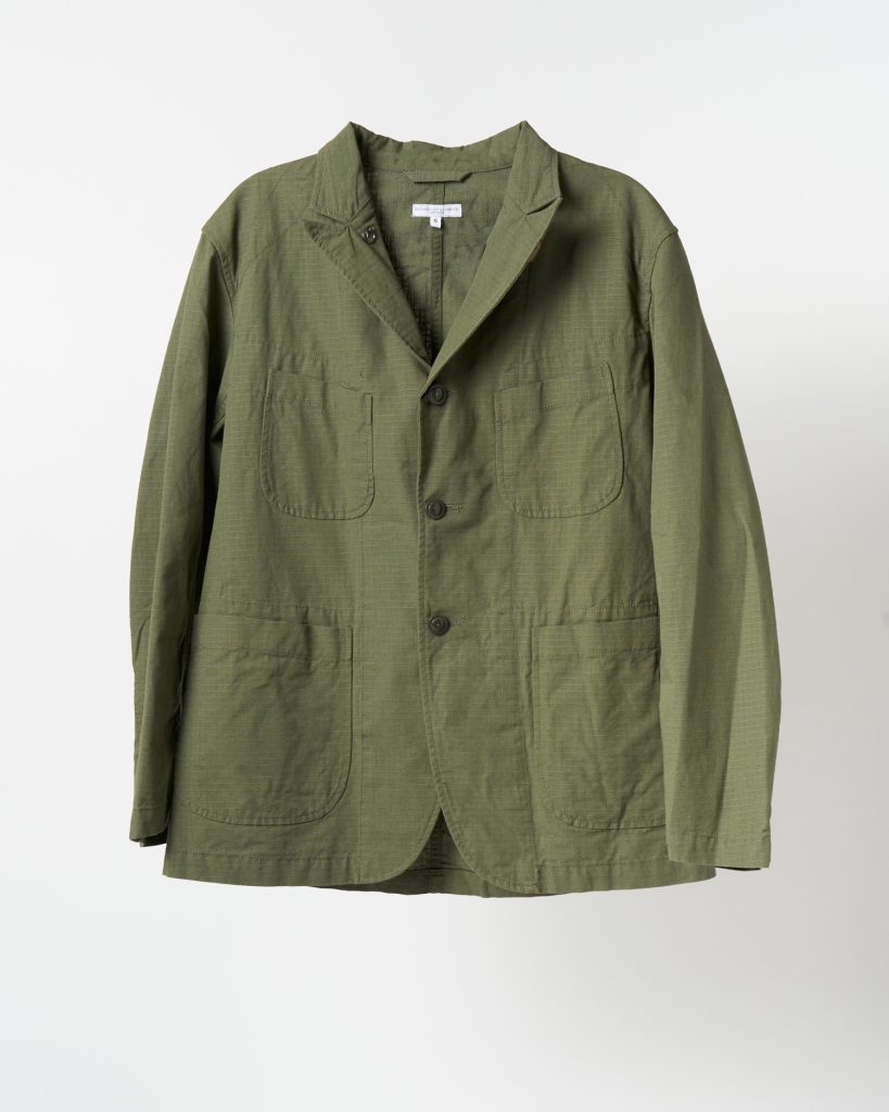 Engineered Garments Bedford Jacket - Olive Cotton Ripstop