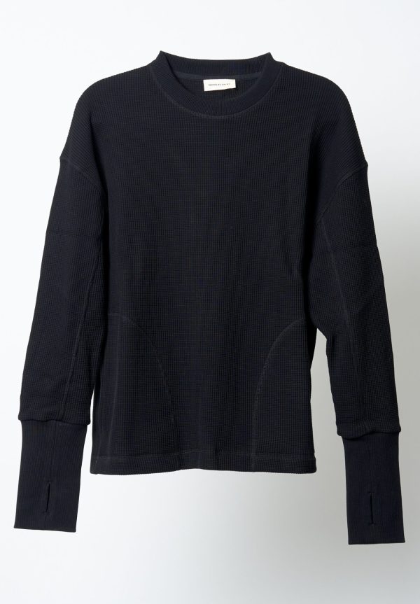 Nicholas Daley Crew Neck Waffle
