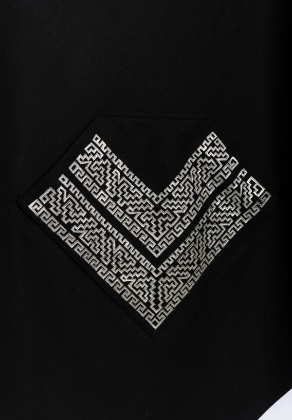 Carla Fernandez Capa Charra Magna Negra Calado Gold Rose