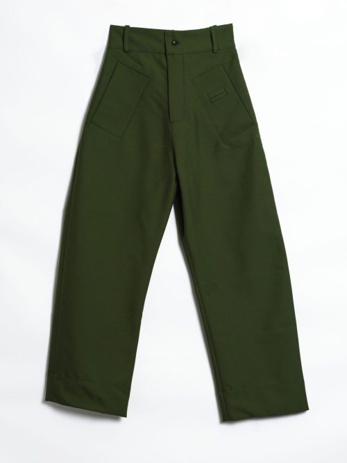 Mai-Gidah Extra Classic Trousers with Slide-Pockets and Zipper