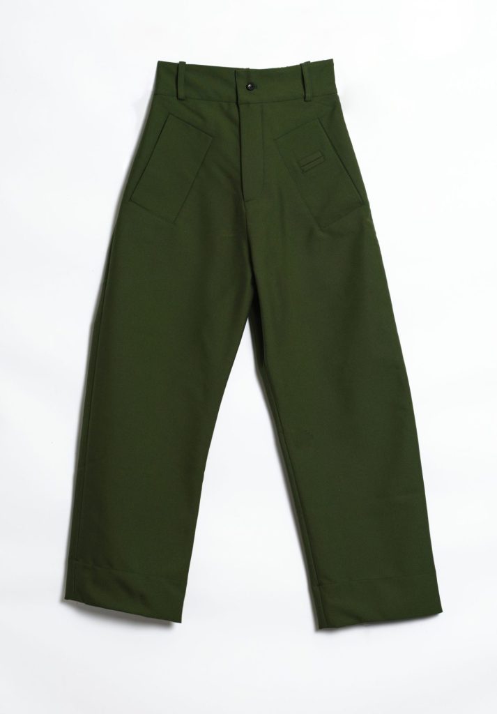 Mai-Gidah Extra Classic Trousers with Slide-Pockets and Zipper