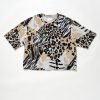 4S Designs Knit BD Shirt Animal
