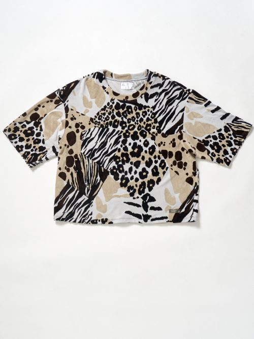 4S Designs Knit BD Shirt Animal