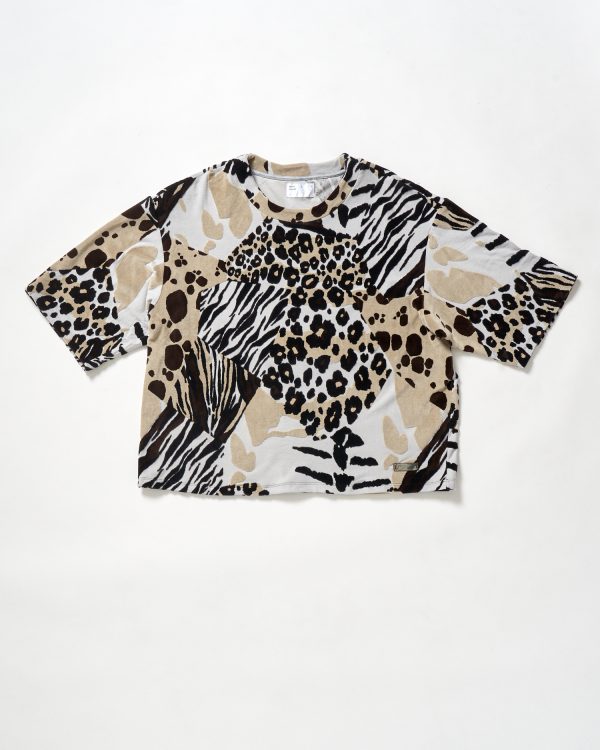 4S Designs Knit BD Shirt Animal