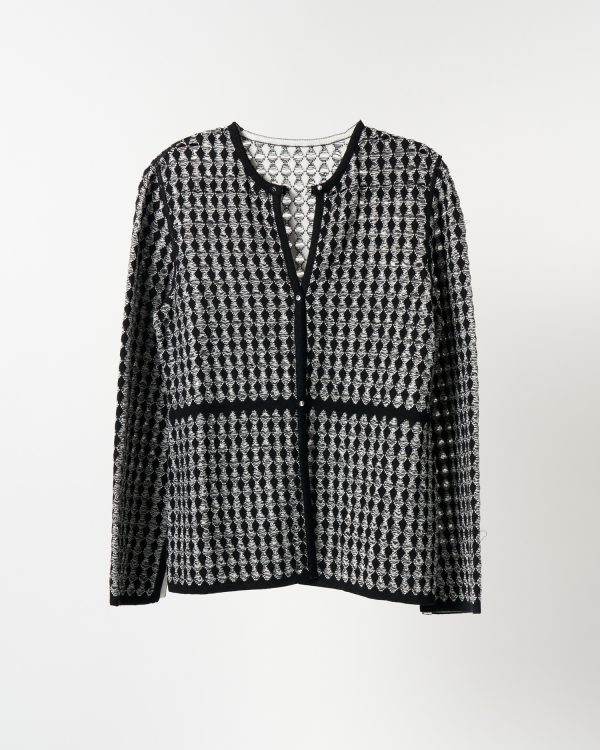 Art Essay Lily Long Cardigan
