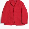 Engineered Garments Bedford Jacket- Red Rip Stop