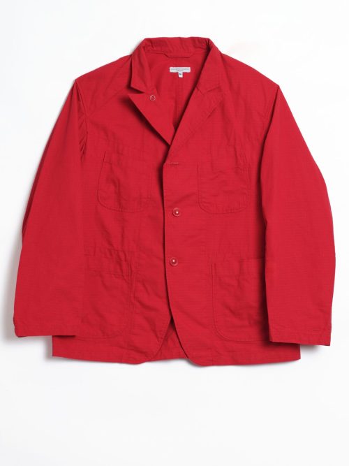 Engineered Garments Bedford Jacket- Red Rip Stop