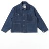 4S Designs Leather Denim Utility Jacket