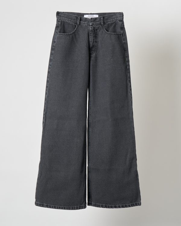 Ksenia Schnaider Flare Jeans - Dark Grey