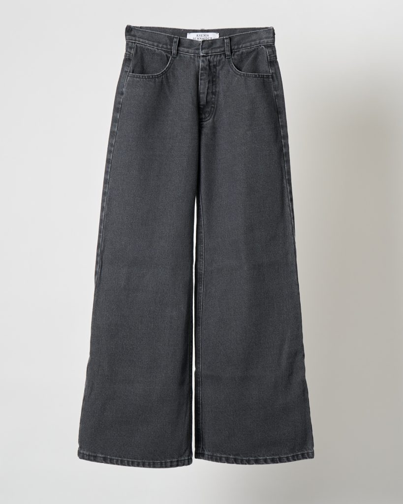 Ksenia Schnaider Flare Jeans - Dark Grey