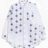 Engineered Garments Combo Short Collar Shirt - Embroidery